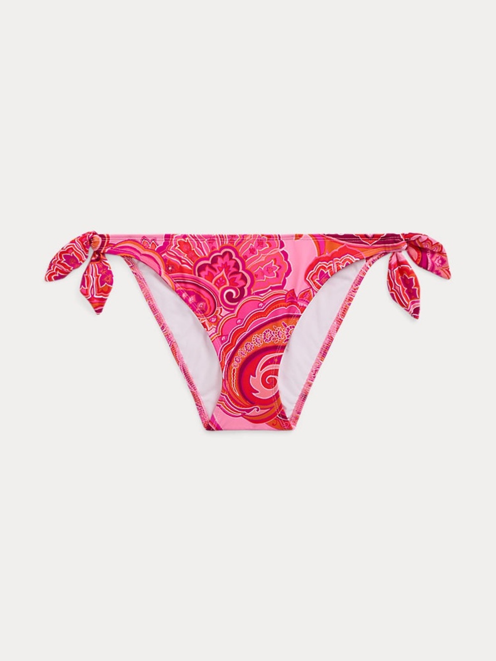NWT Ralph Lauren Women’s Paisley Side-Tie Hipster Bikini Bottom Size 8, 10
